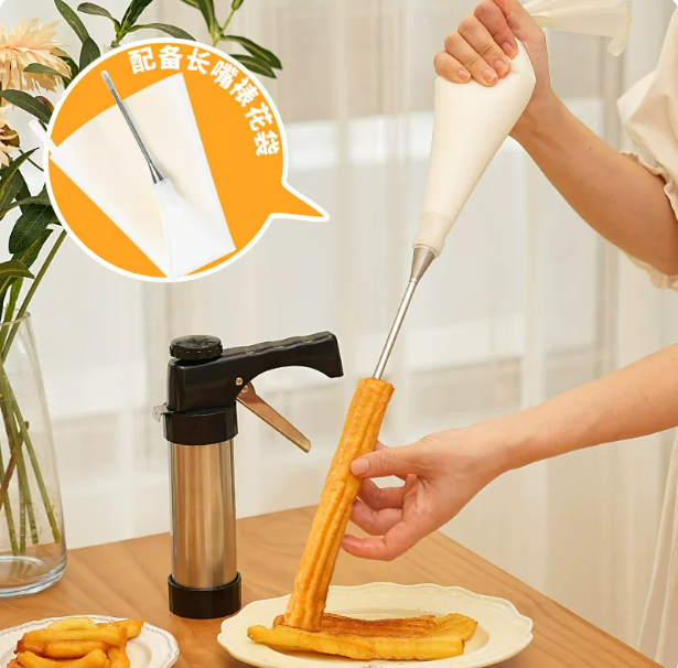 Stainless Steel Churro Maker G - Churros Maker Gun review and price